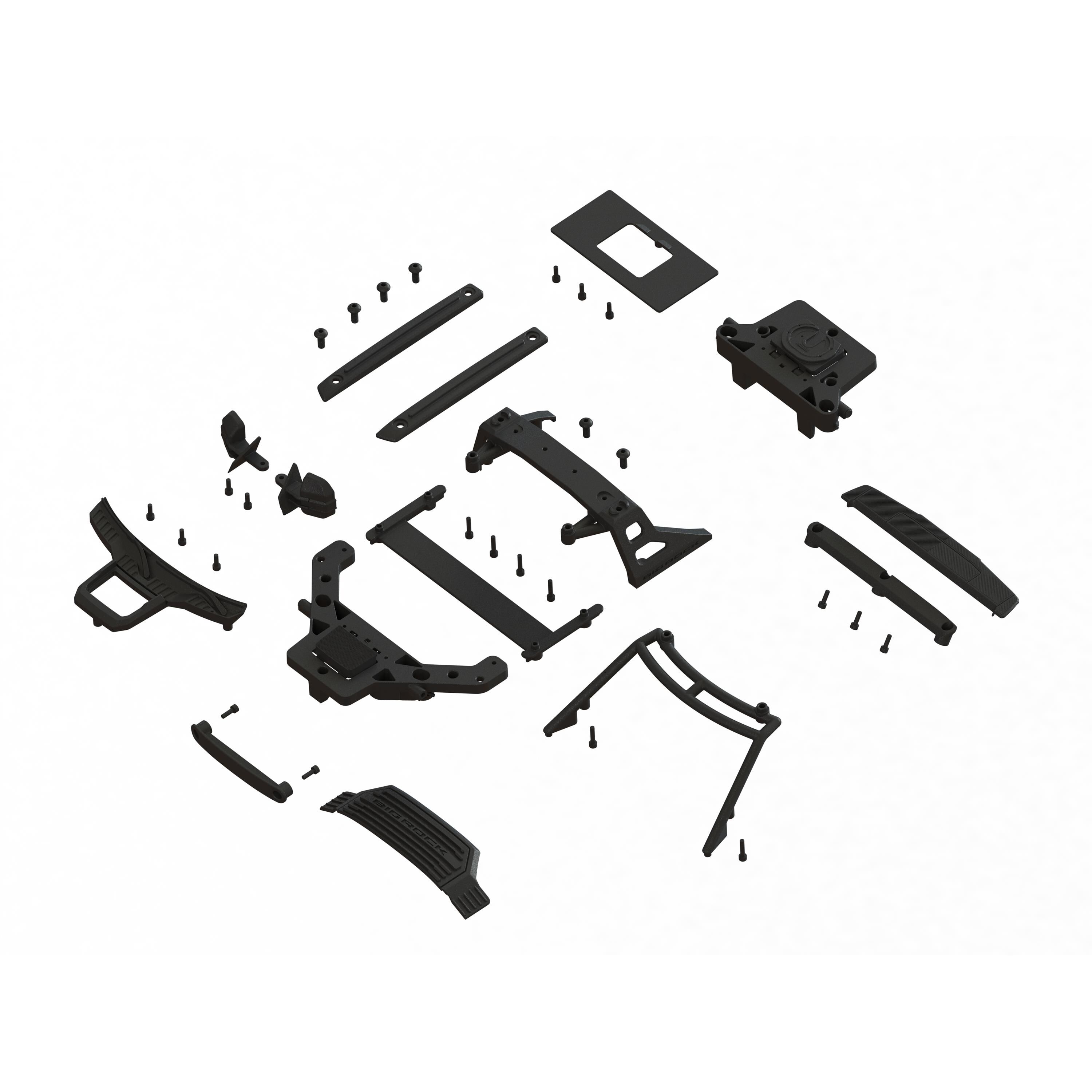 ARRMA Body Accessories Set: BIG ROCK