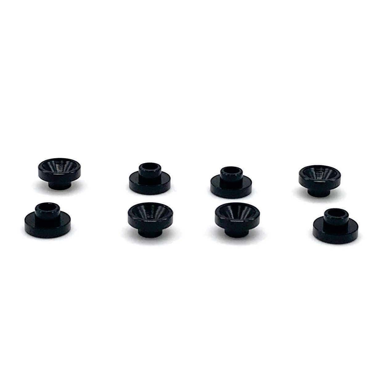 REEFS RC Servo Washers, Black (8)