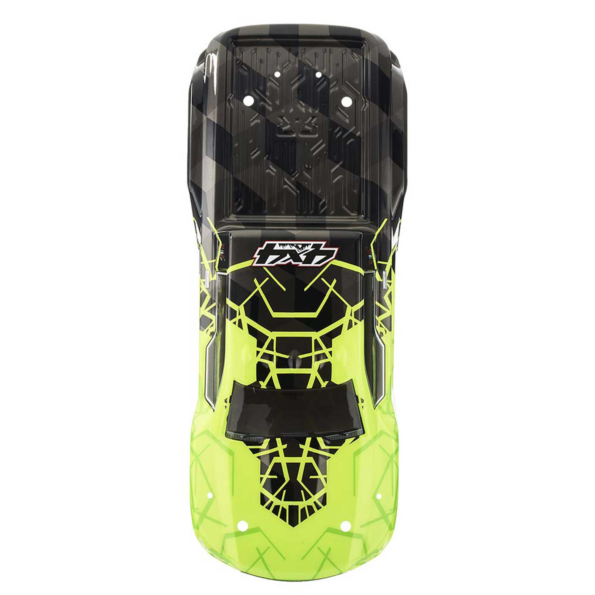 ARRMA 1/10 Painted Body, Green: Granite 4x4 Mega
