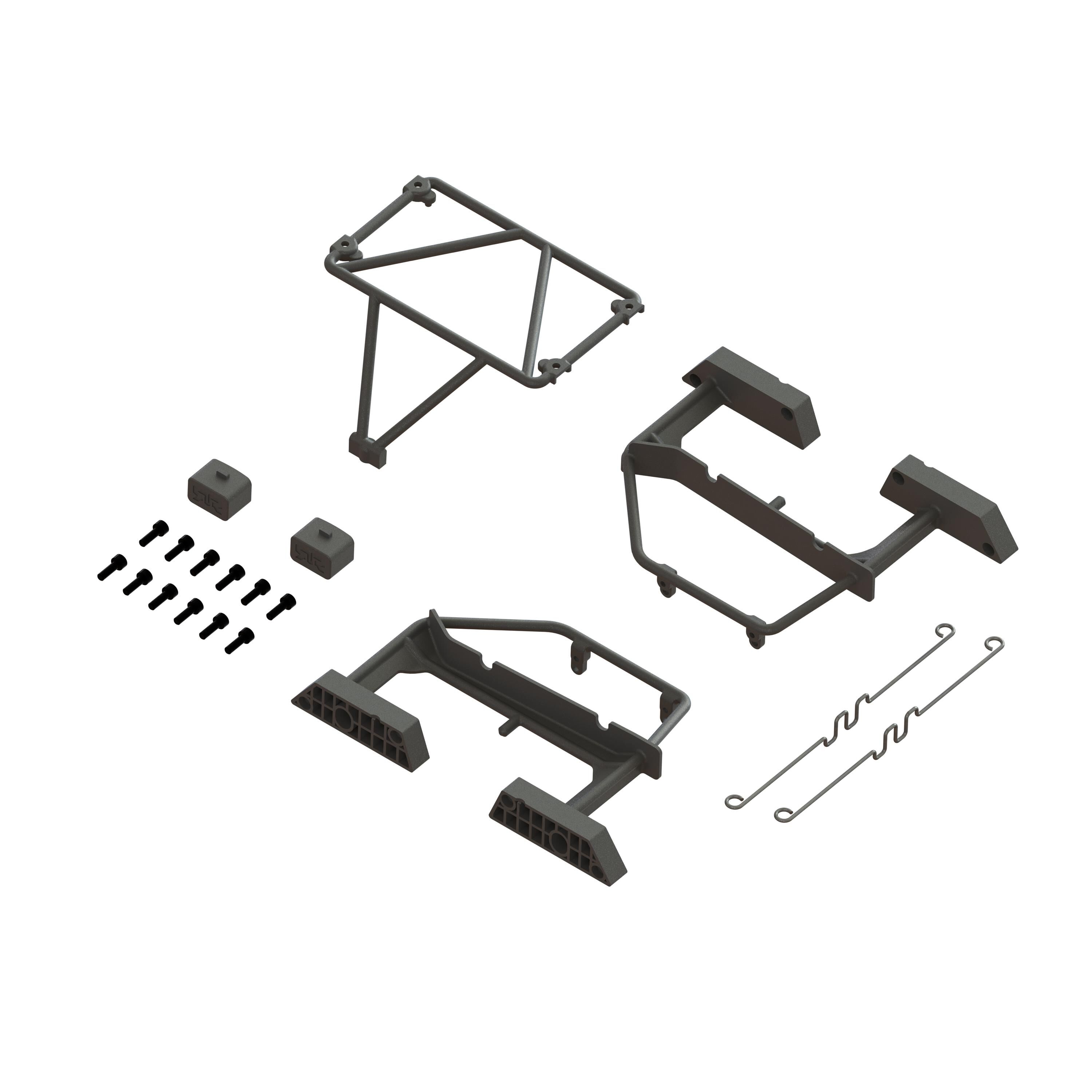 ARRMA Desert Truck Body Roll Cage Set, Black: GROM