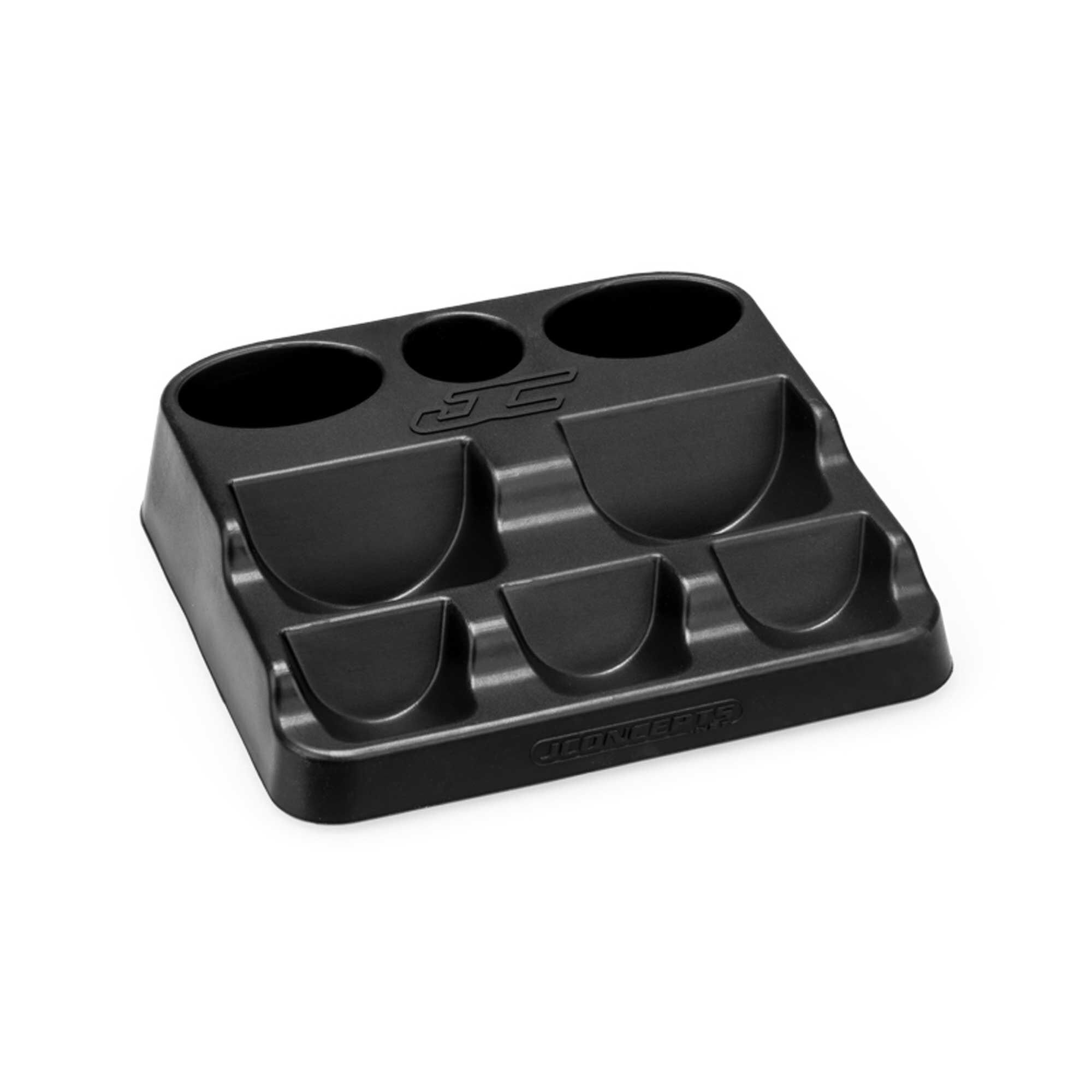 JConcepts, Inc. fluid holding station, black