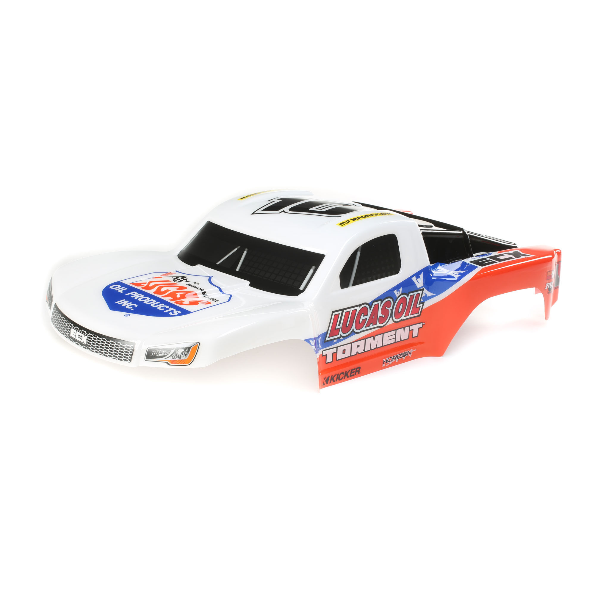 ECX 1/10 Painted Body, Lucas Oil: 1/10 2WD Torment