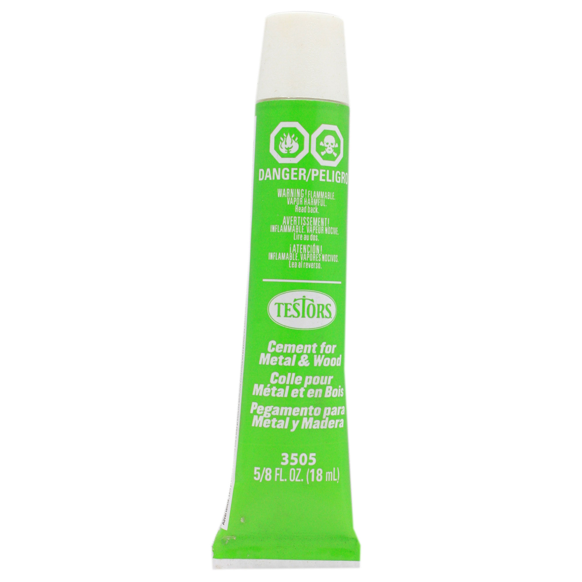 Testor Corp. Wood Cement Fast, 5/8 oz