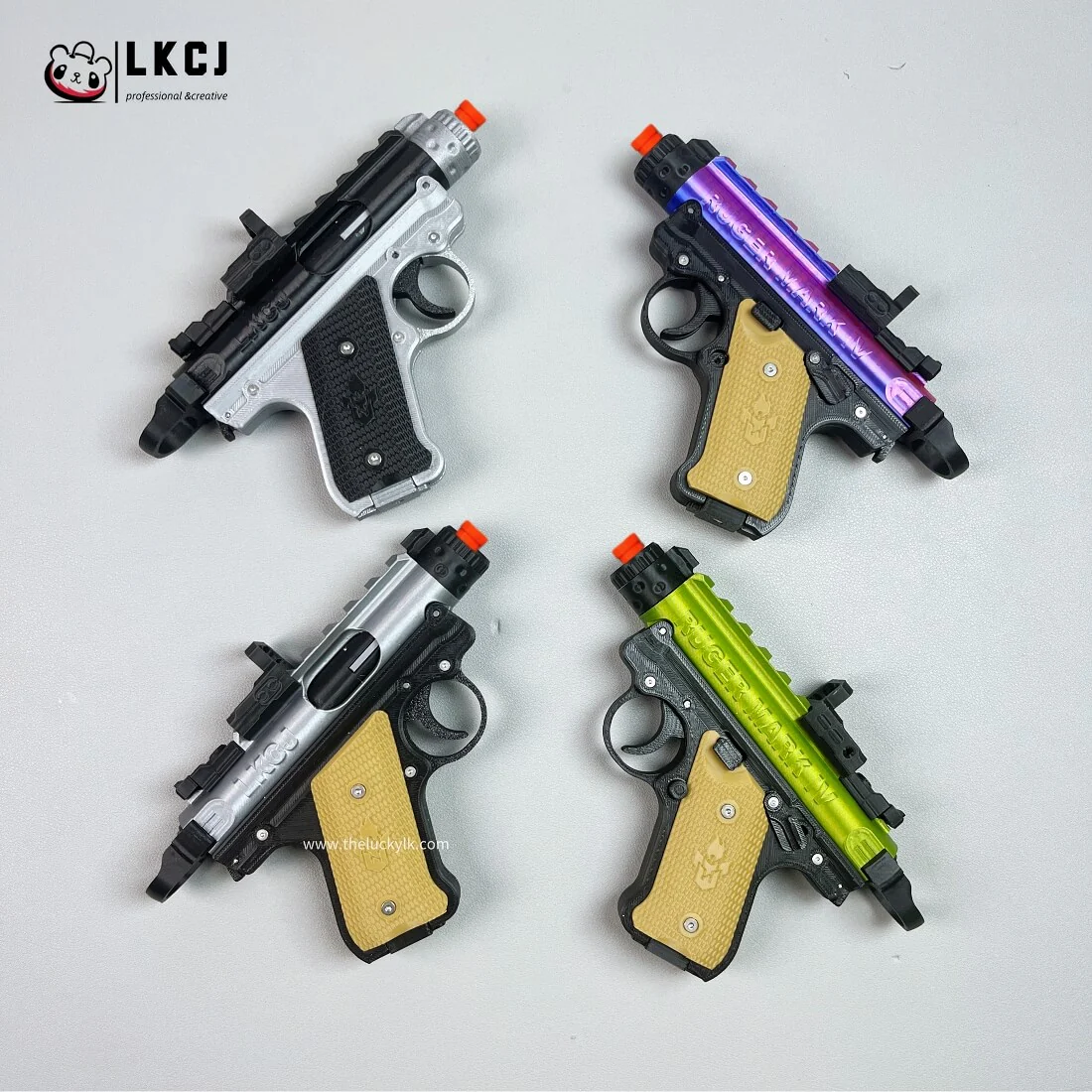 3D Printed Ruger Mark Ⅳ Toy Gun