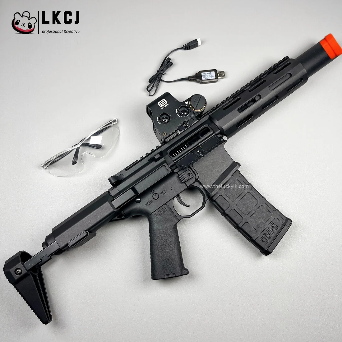 New 2.0 AAC Honey Badger Gel Blaster