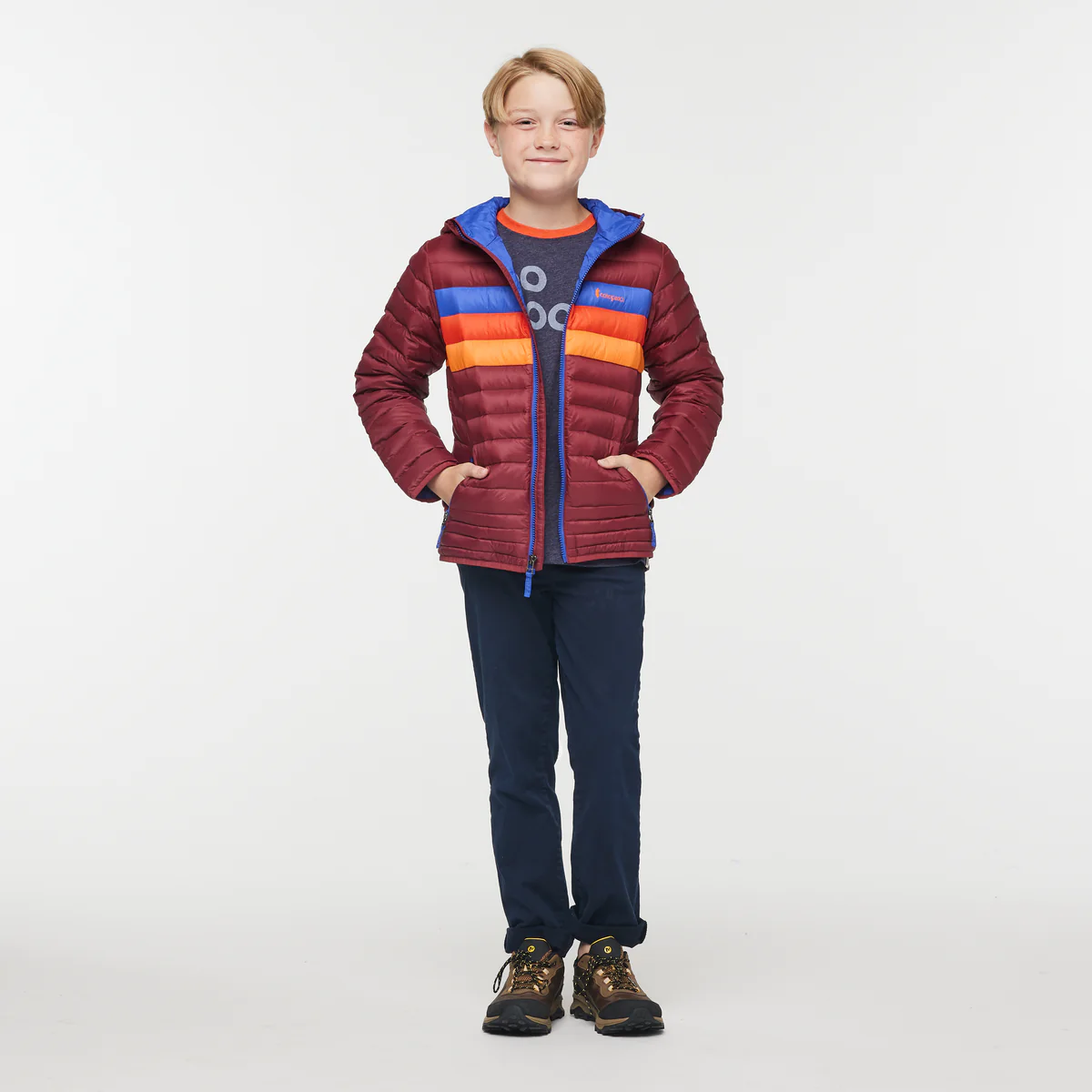 Fuego Hooded Down Jacket - Kids'