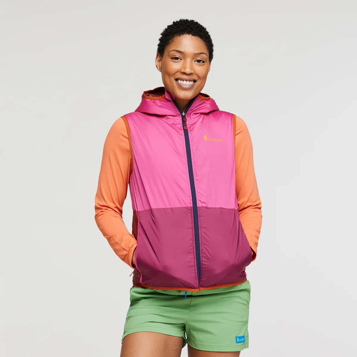 Teca Cálido Reversible Hooded Vest - Women's
