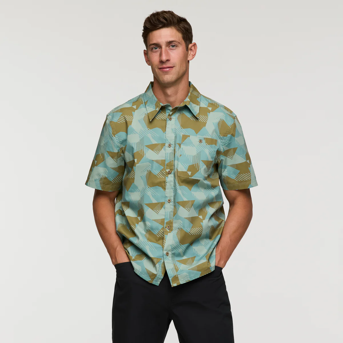 Estival Button Up Shirt - Print - Men's