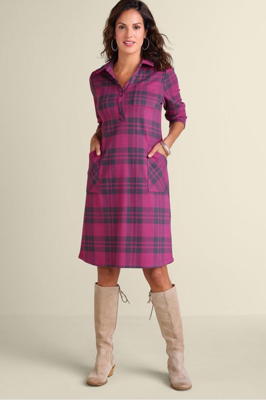 Paramount Plaid Dress