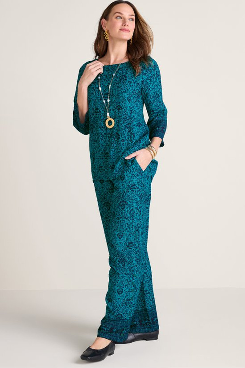 Oceo Gauze Wide-Leg Pants1474