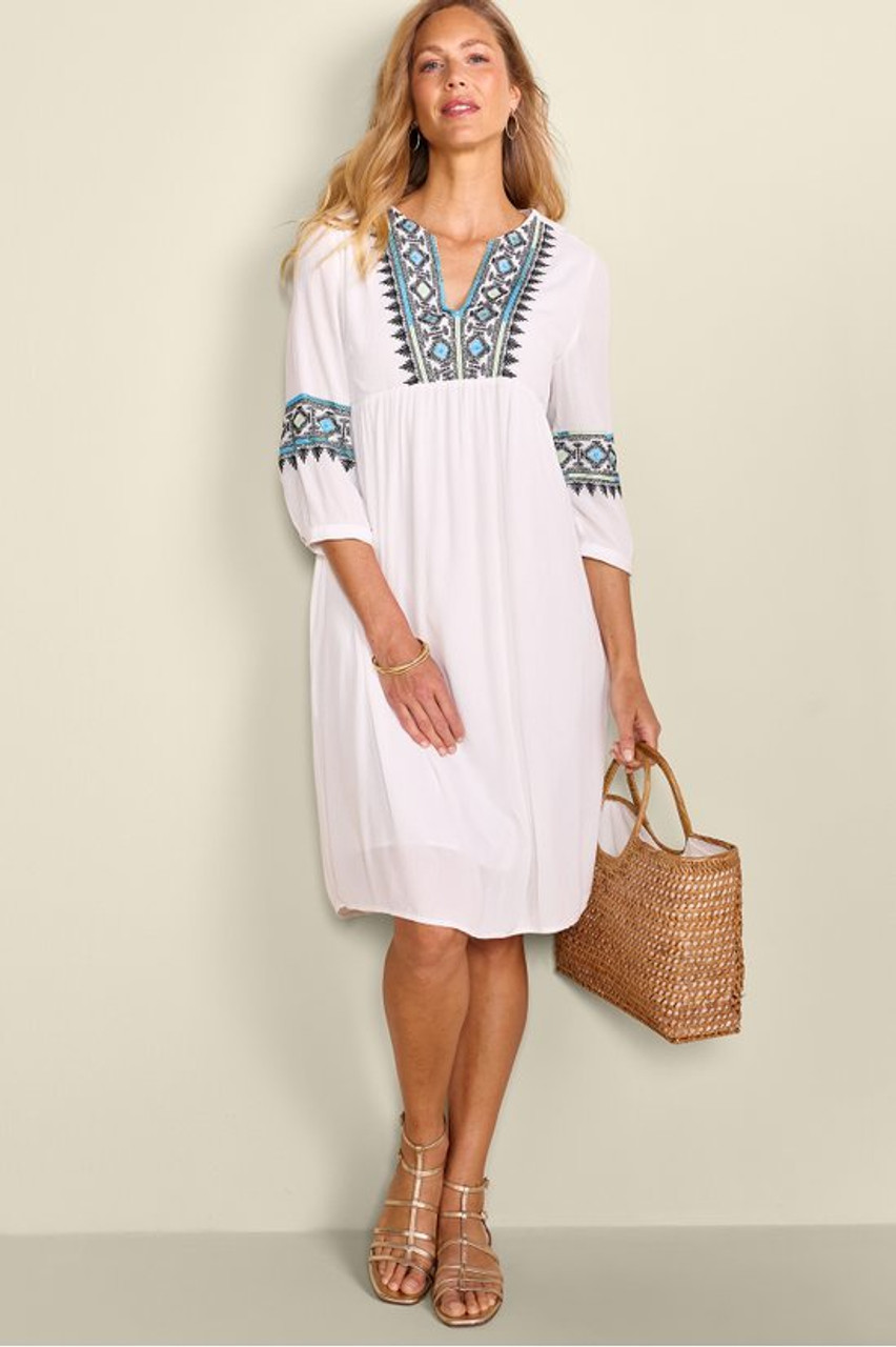 Daisha Gauze Short Dress