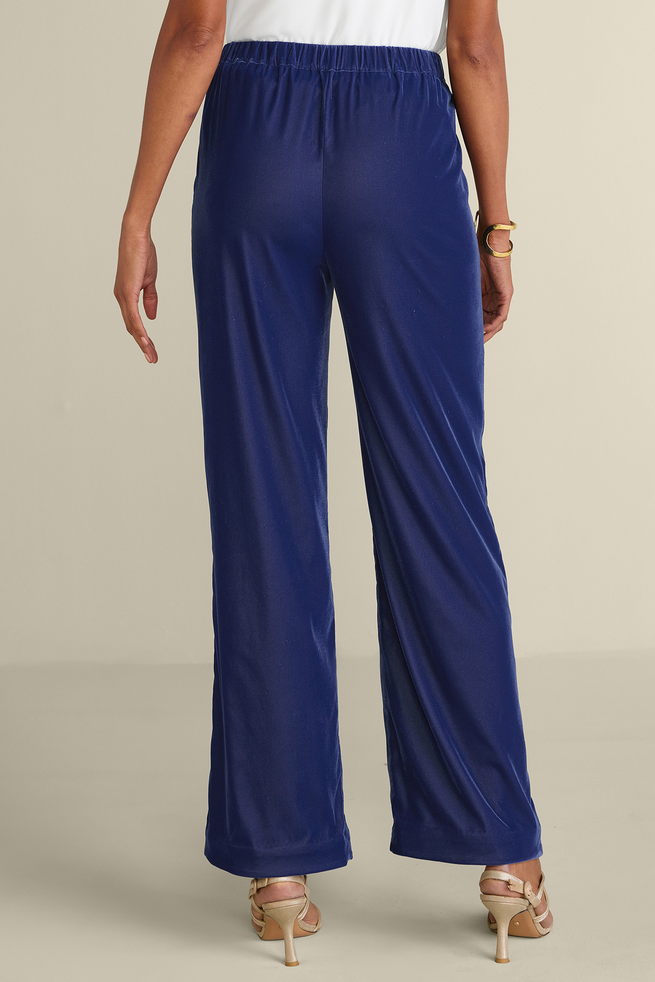 Aria Velvet Wide Leg Pants