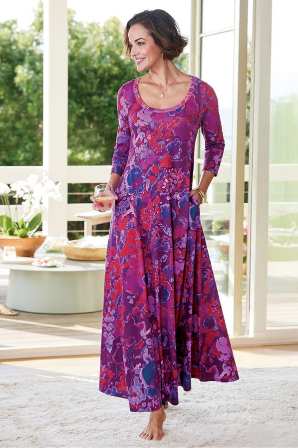 Santiago 3/4 Sleeve Dress1183