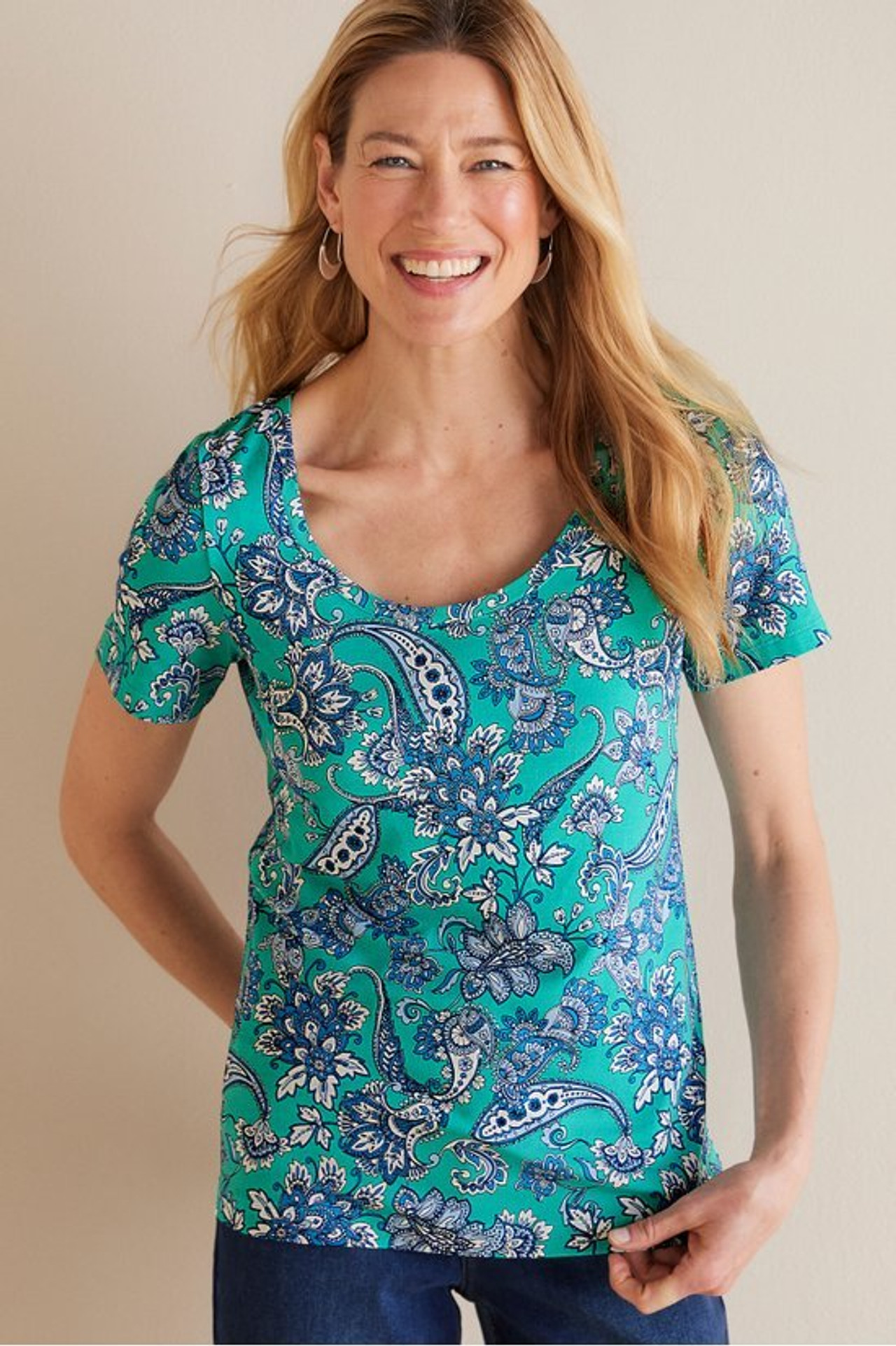 SoftEssential™ Supima® Short Sleeve Tee