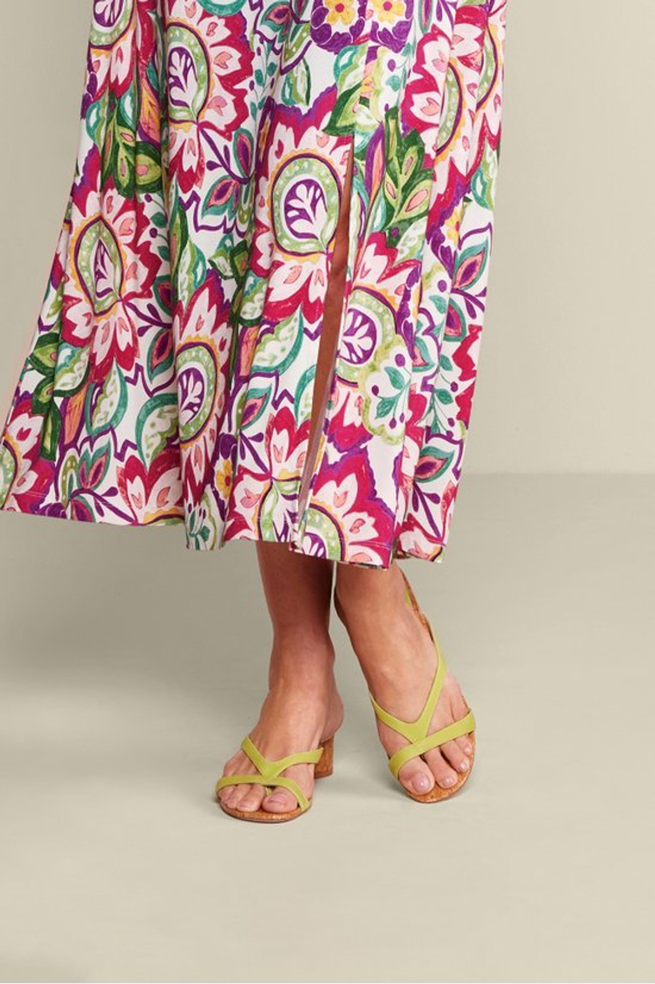 Donald Pliner Mida Cork Heel Slide