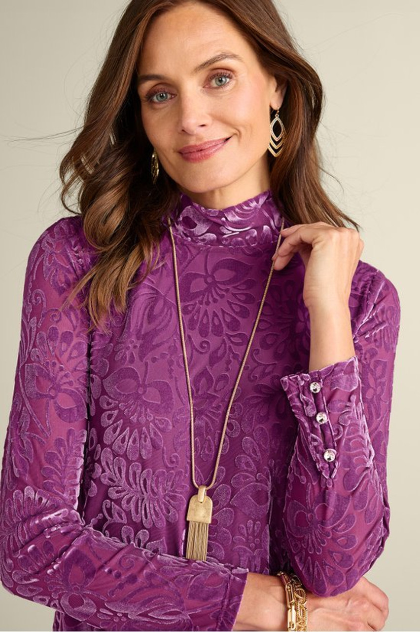 Walden Velvet Turtleneck