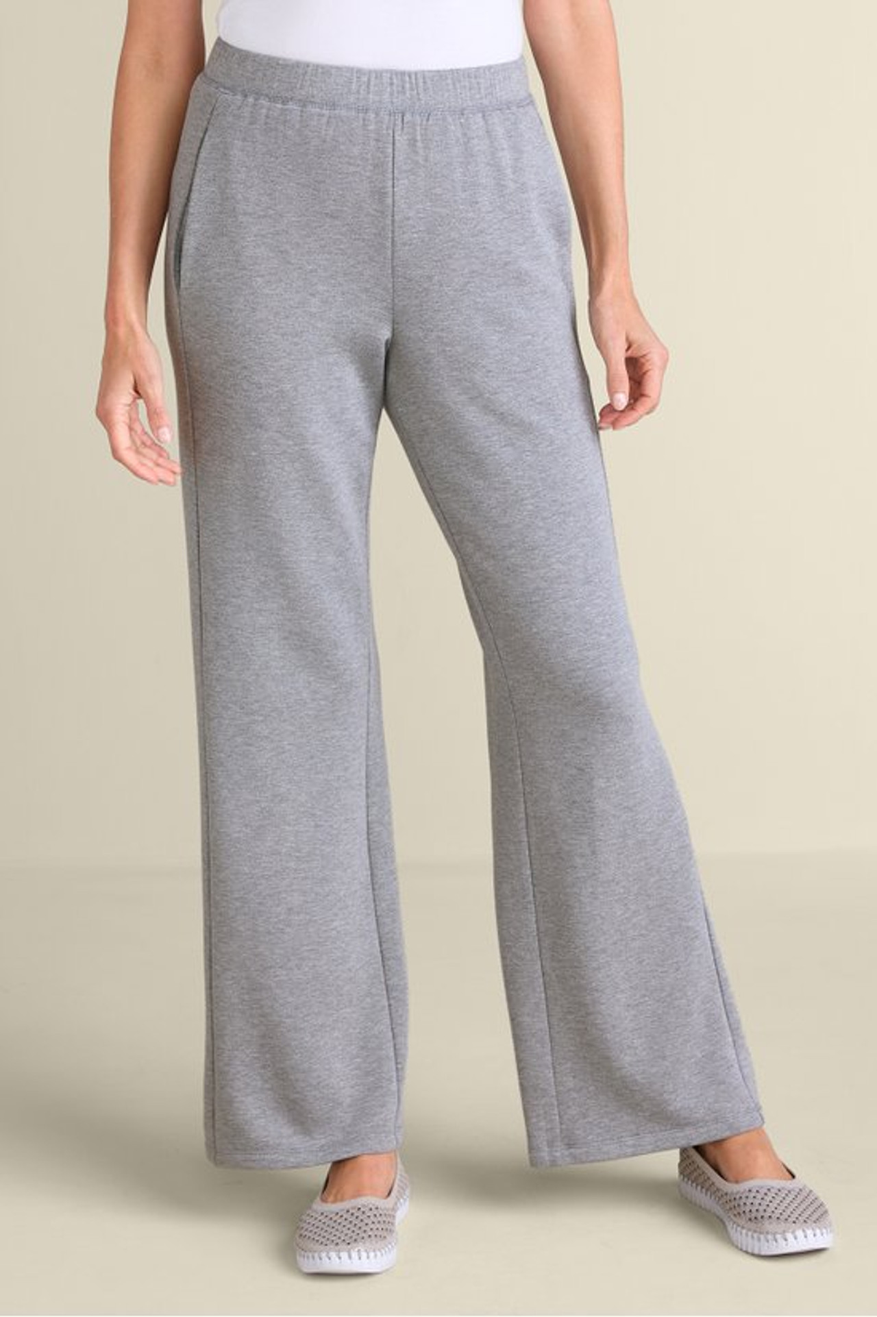 Lola French Terry Wide Leg Pants