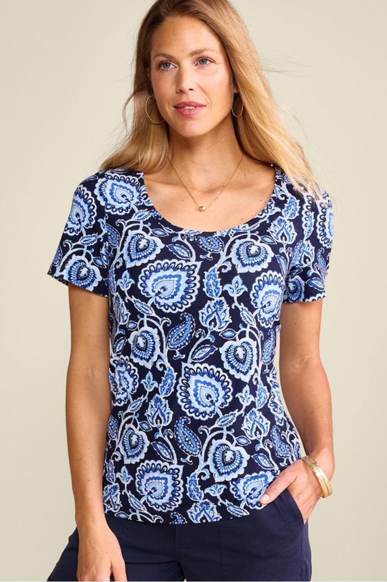 SoftEssential™ Supima® Short Sleeve Tee