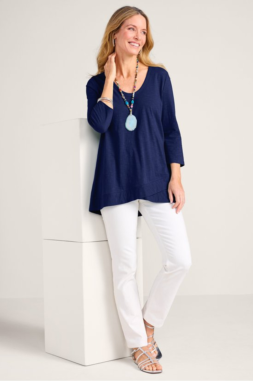 Waldport 3/4 Sleeve Top
