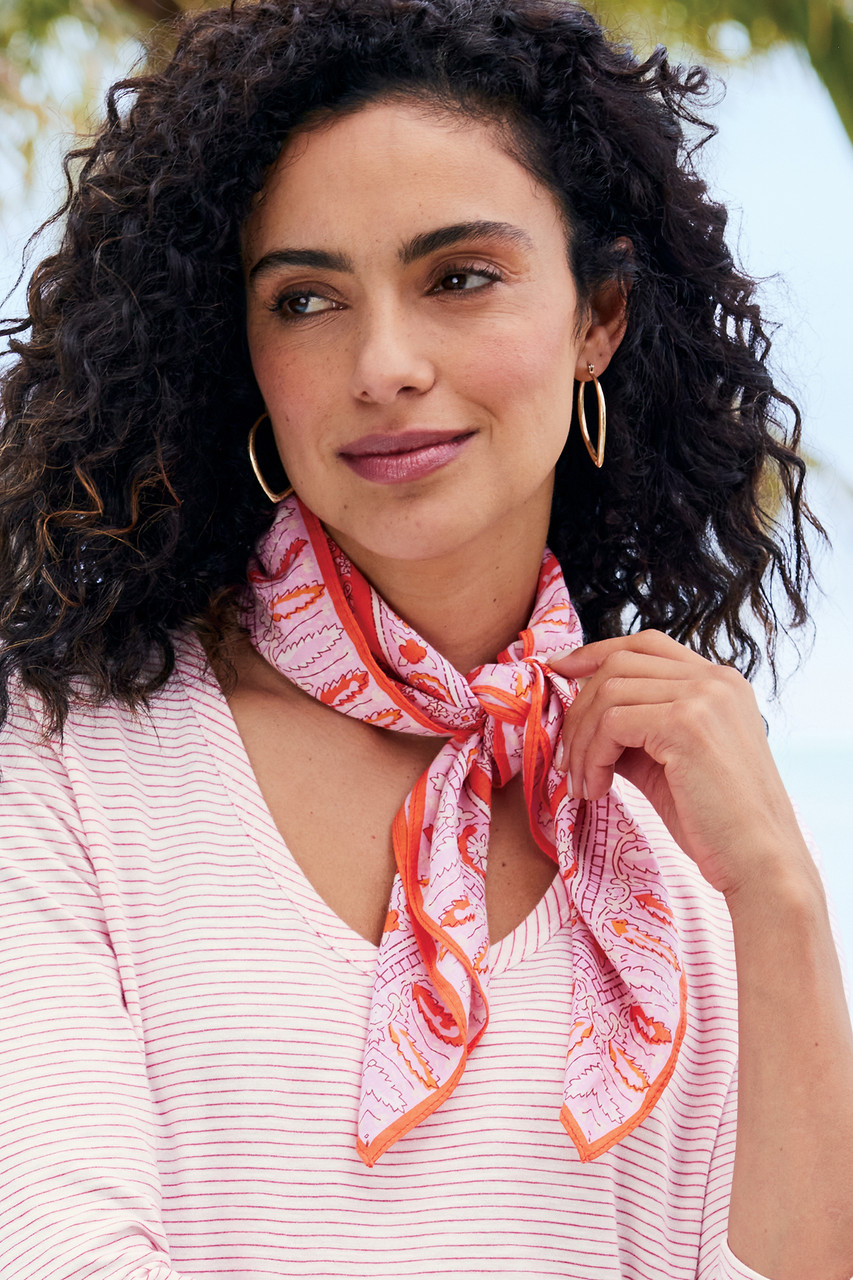Tracee Medallion Bandana Scarf