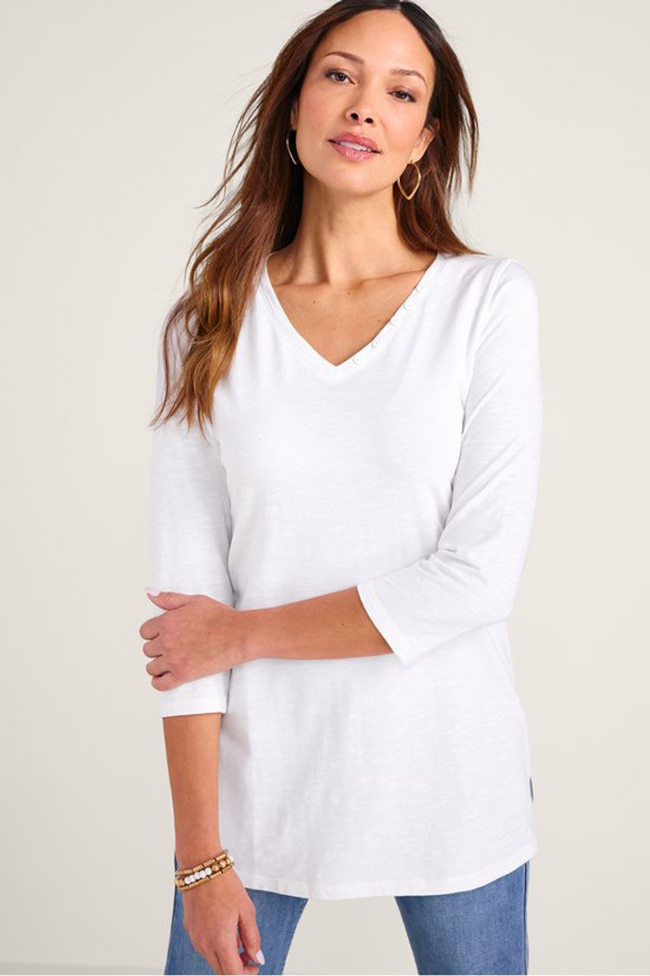 Rashida Slub Tunic
