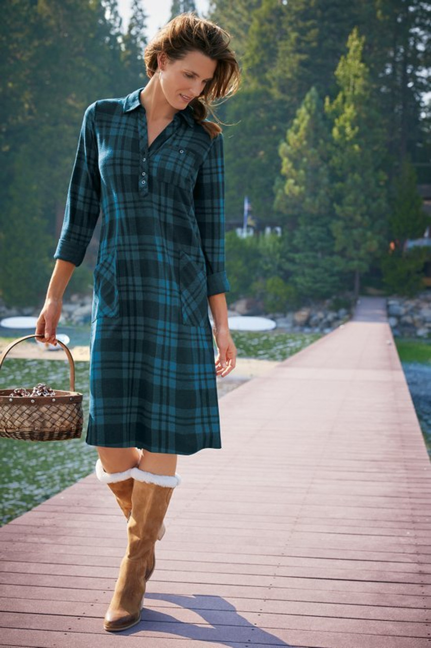 Paramount Plaid Dress