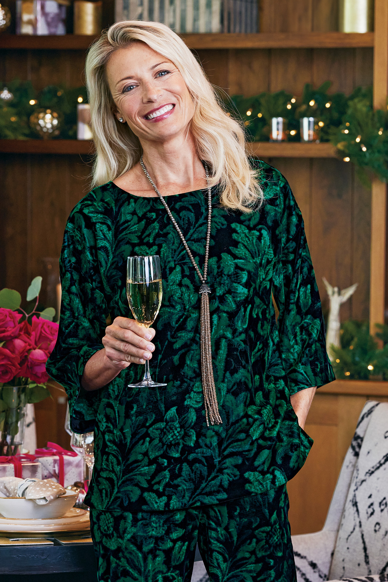 Aria Velvet Top