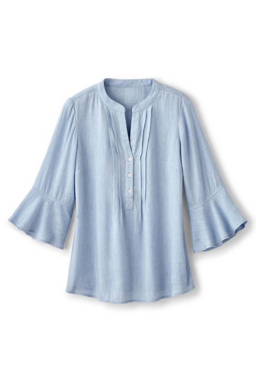 Raisa Linen Blend Top