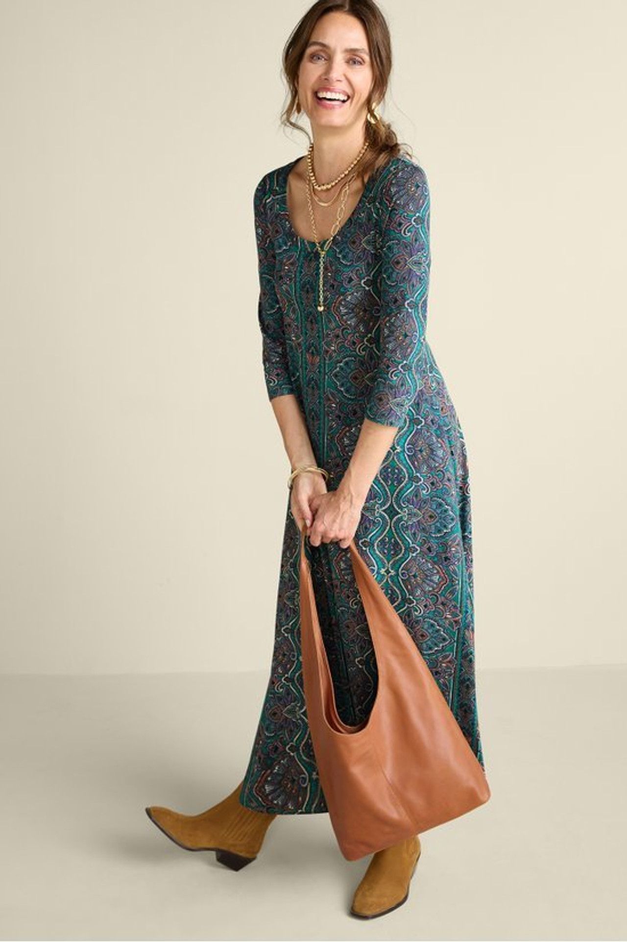 Santiago 3/4 Sleeve Dress1183