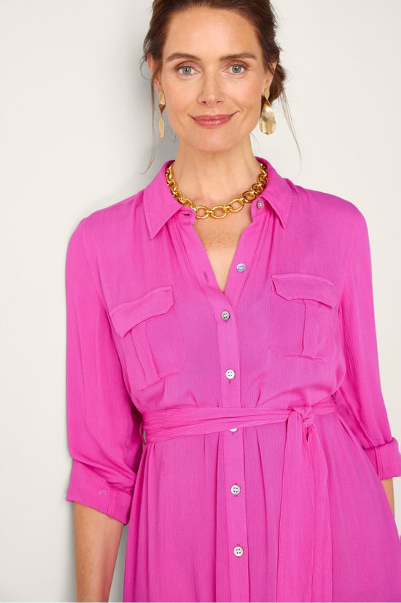 Zanya Gauze Maxi Dress