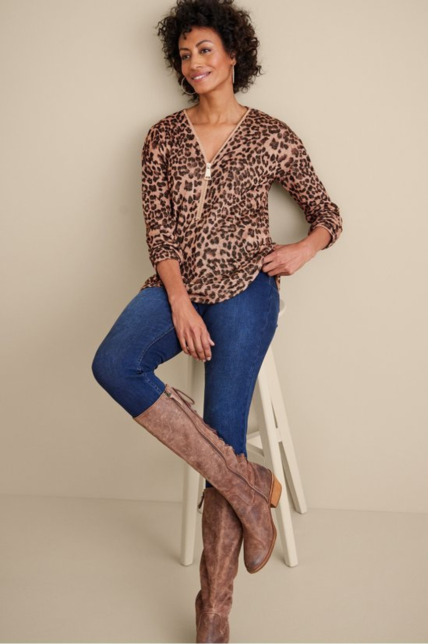 Valentina Zip Sweater   2216