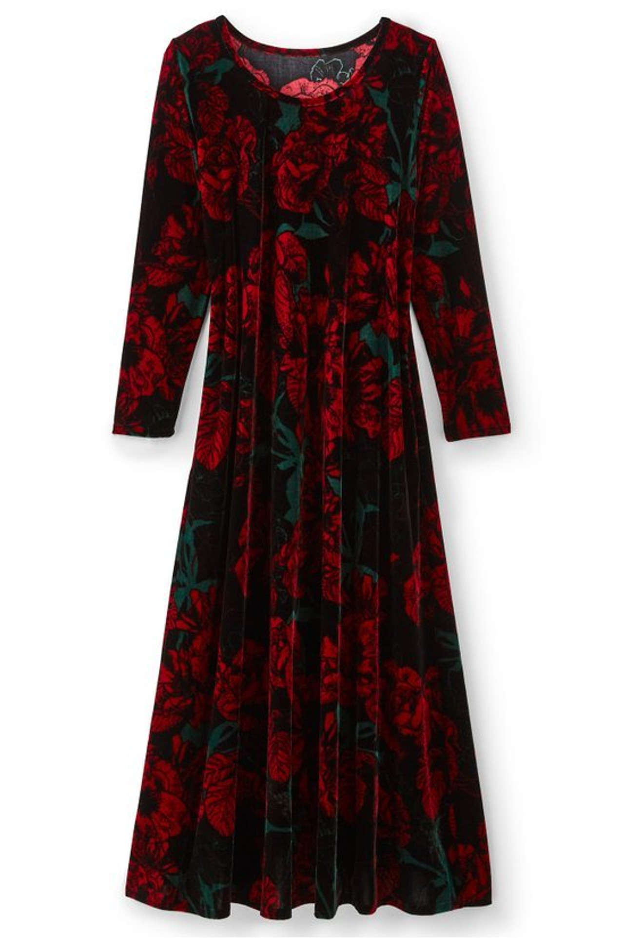 Santiago Stretch Velvet Dress1562