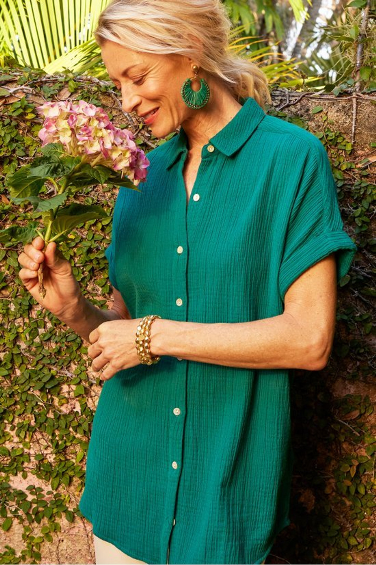 Je Veux Gauze Top1335