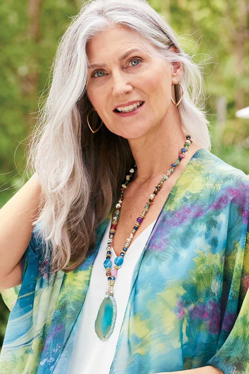 Serenada Agate Pendant Necklace