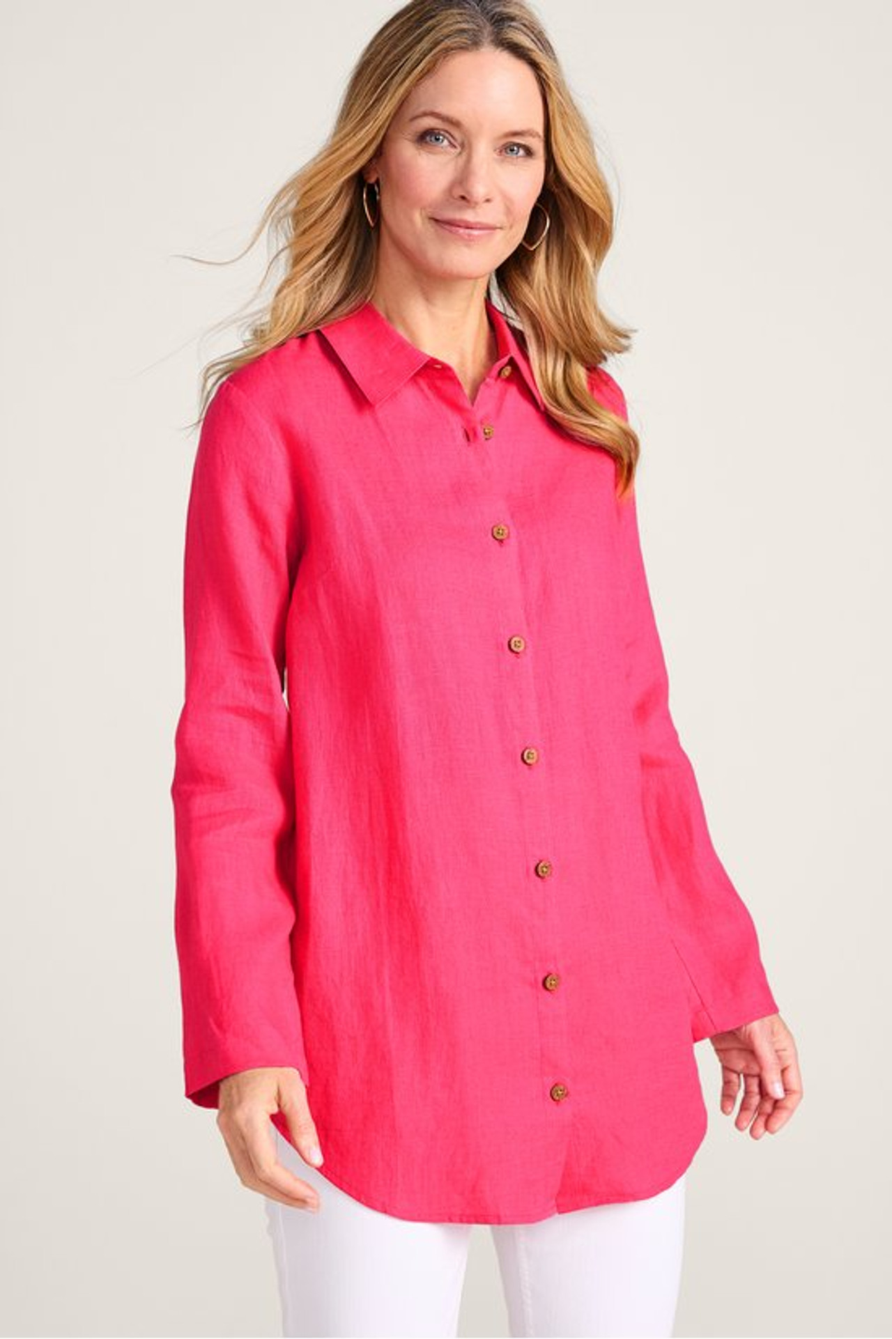 Outer Banks Linen Big Shirt