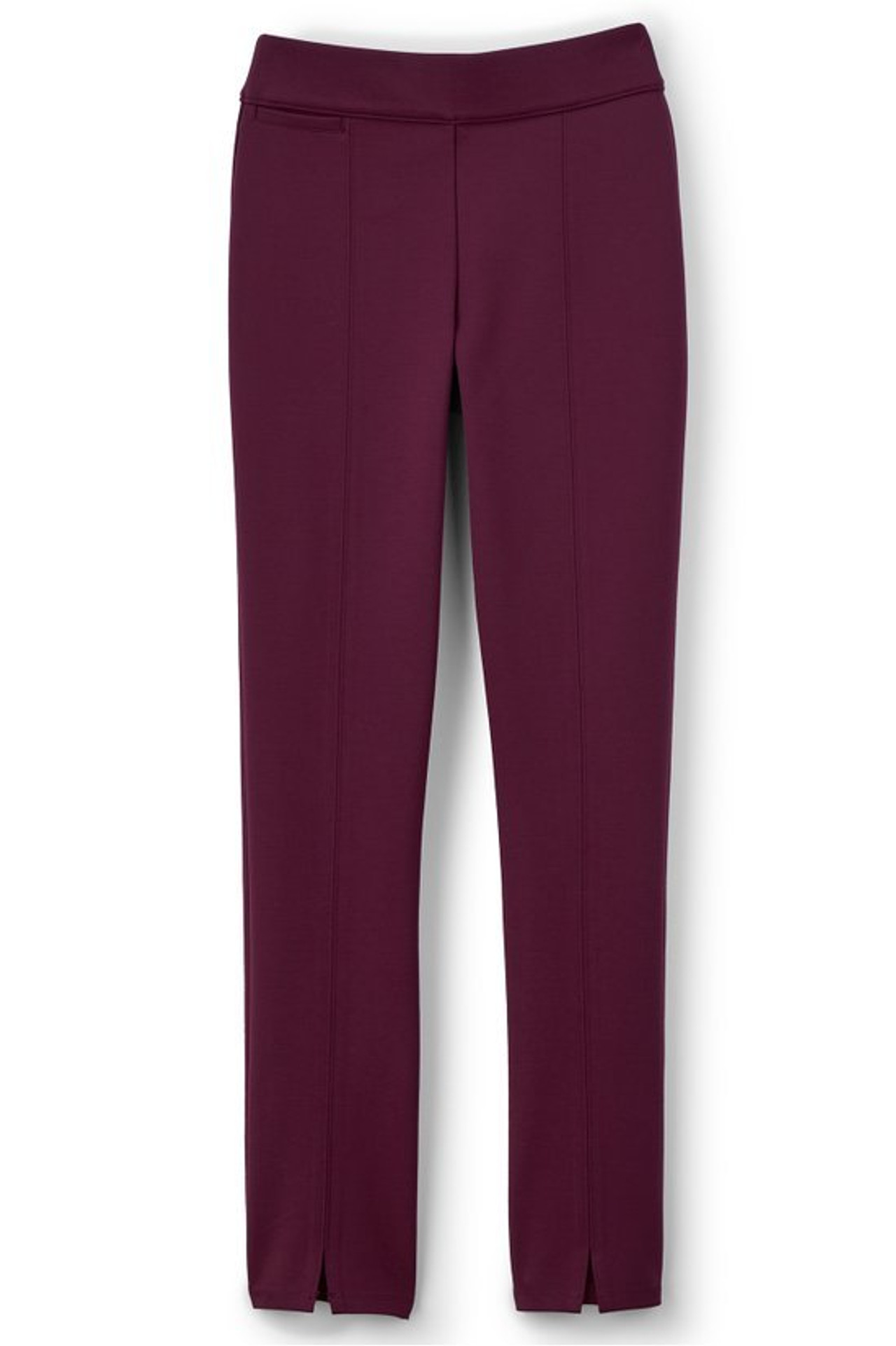 SoftEssential™ Ponte Slim Ankle Pants
