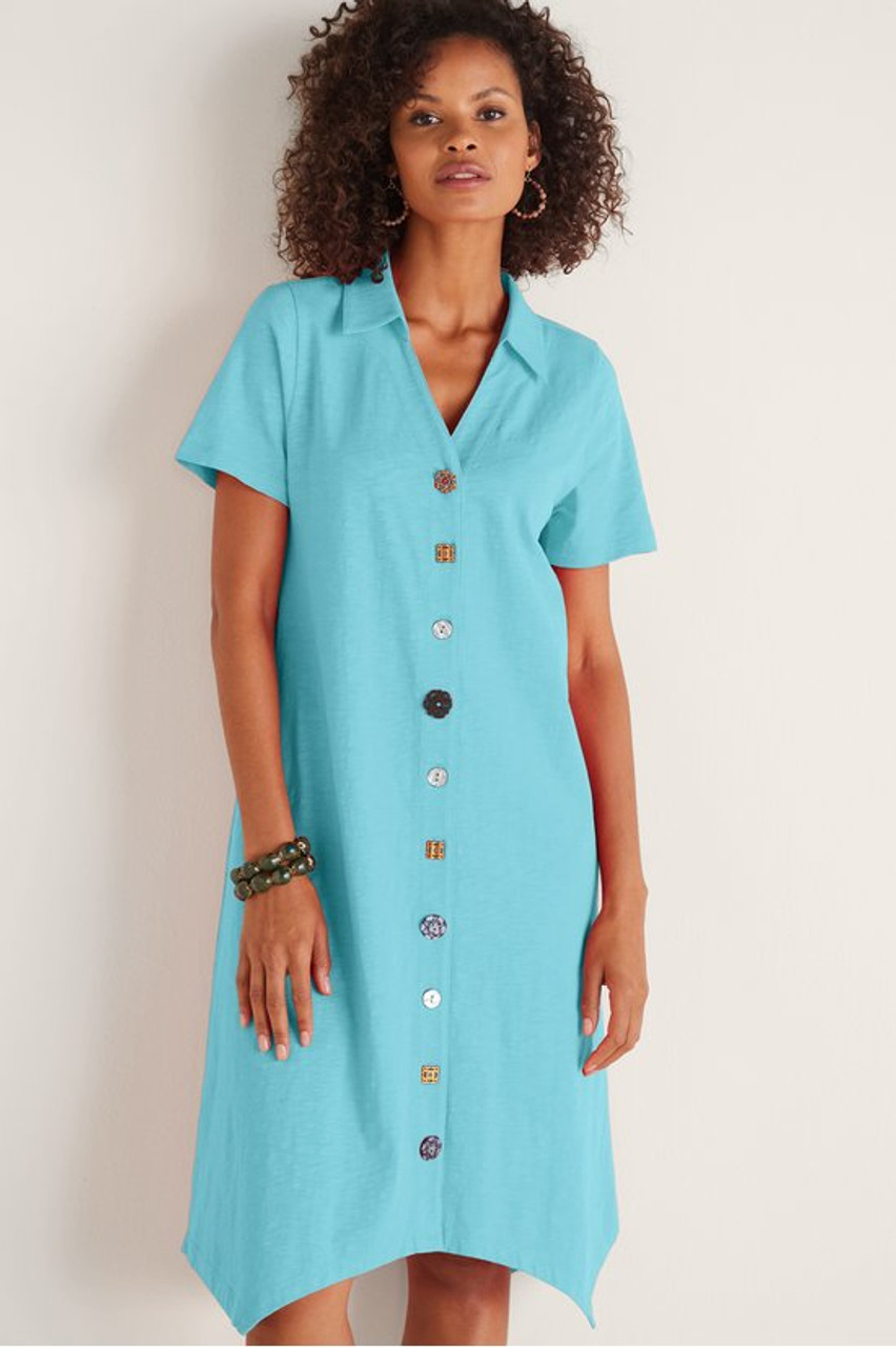 Danielle Button Dress1338