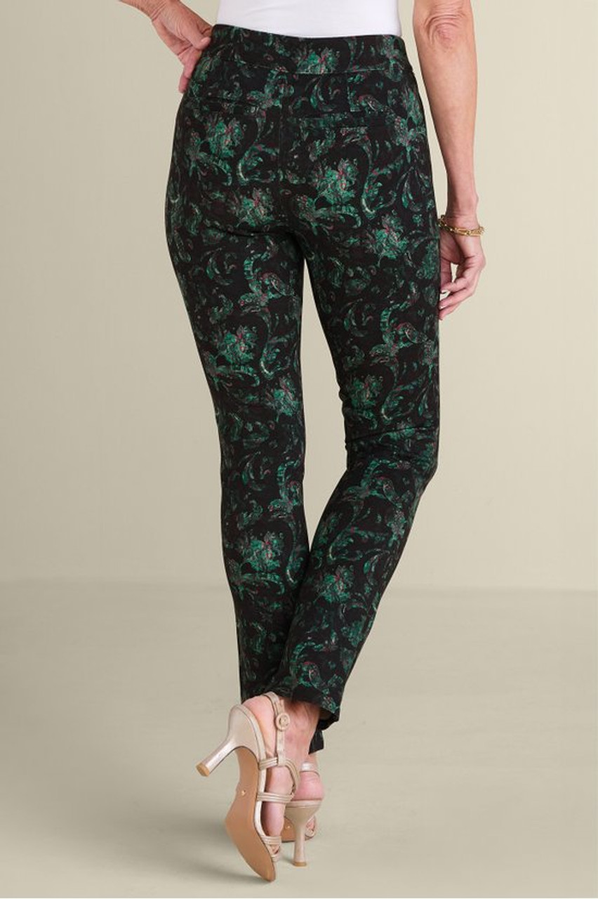 SoftEssential™ Ponte Slim Leg Pants1182