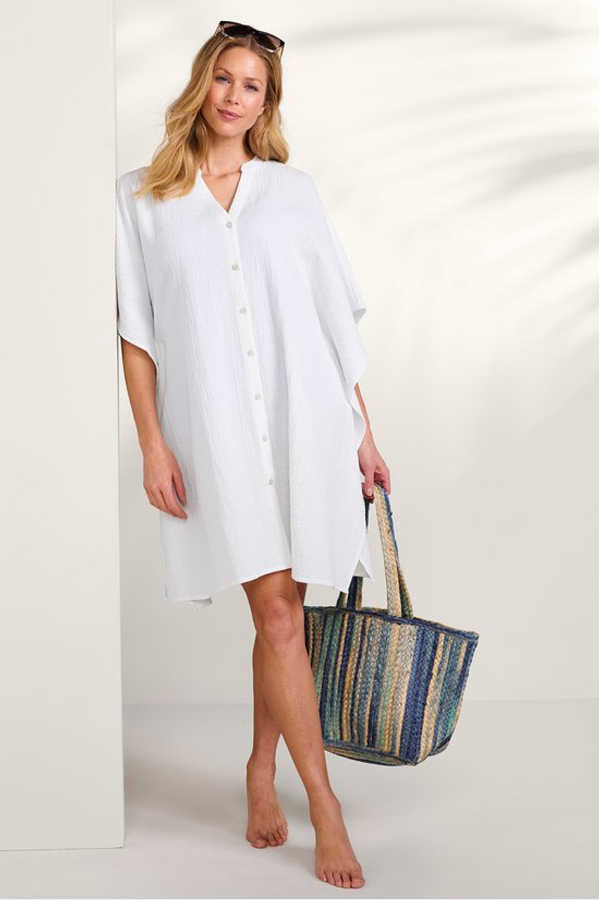 Morgan Button Up Swim Cover