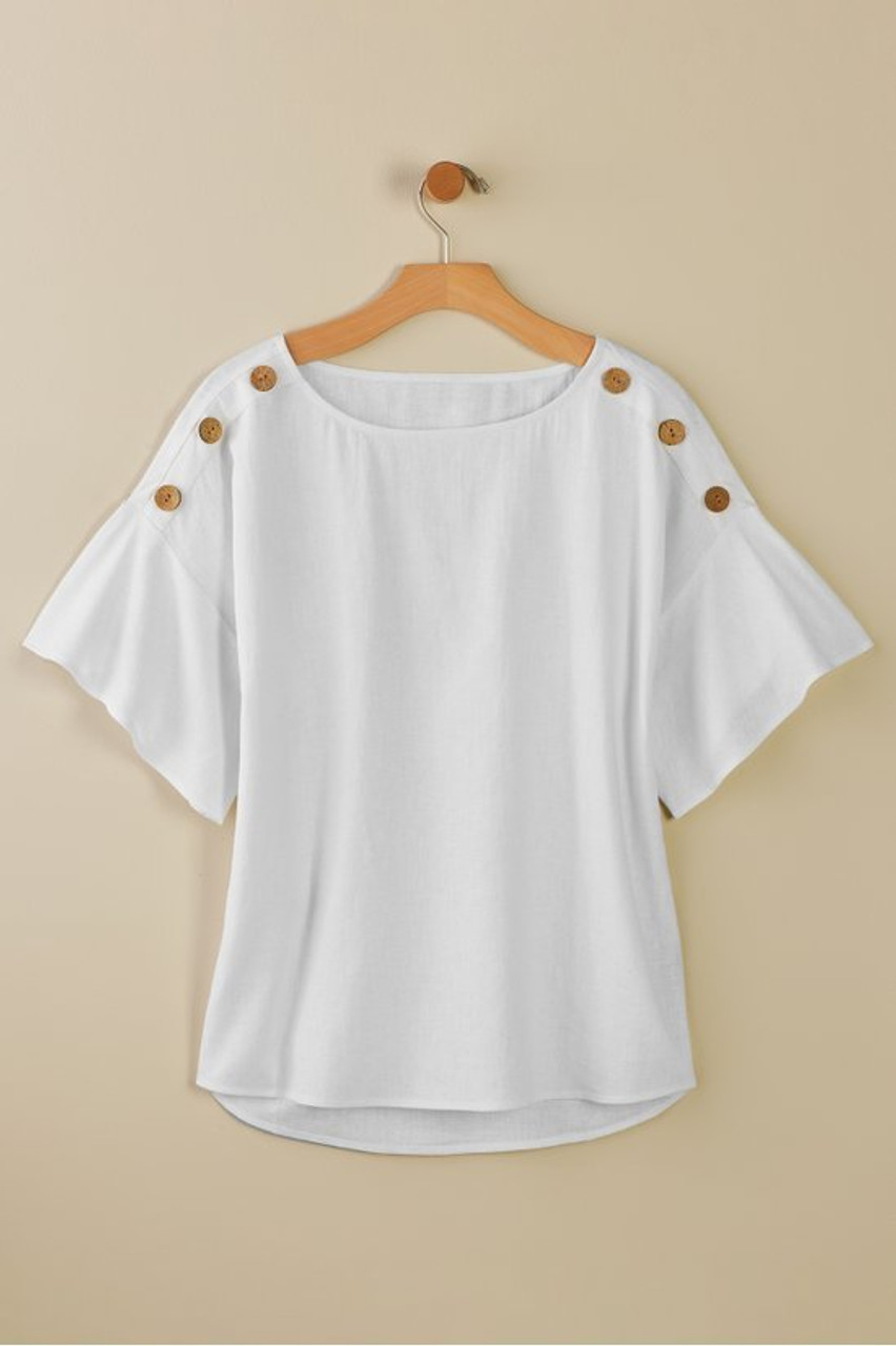 Andrea Linen Blend Pullover