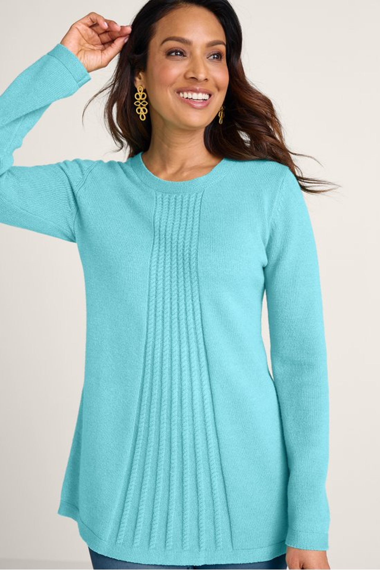 Priscilla Pullover Tunic Sweater