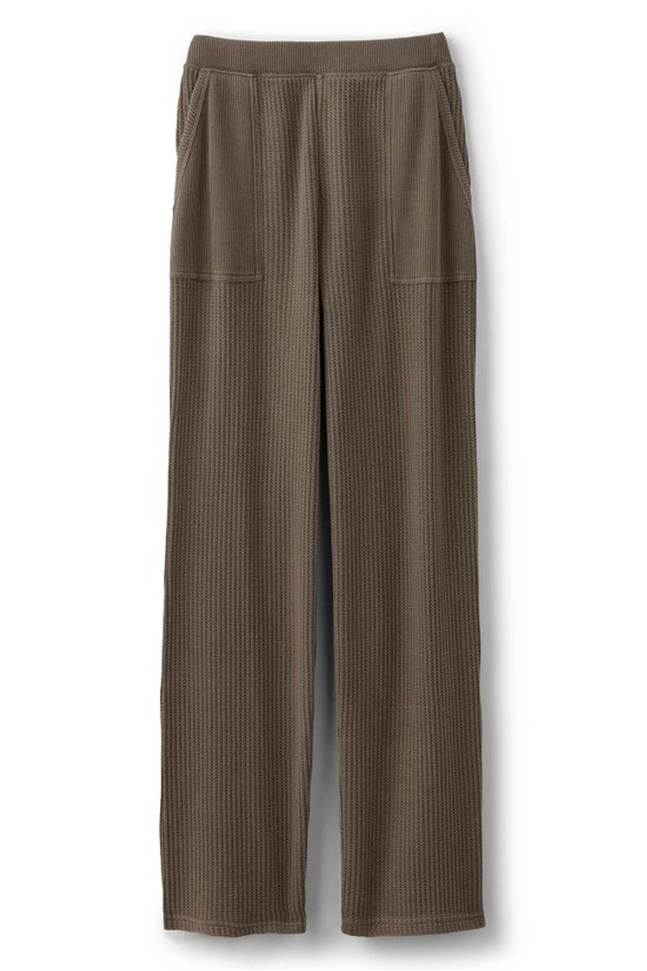 Vala Waffle Pull-On Pants