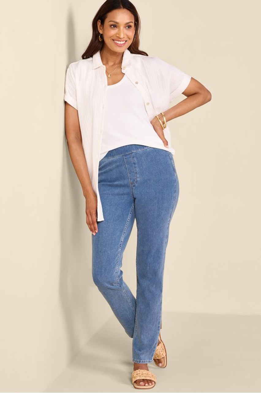 Ultimate Denim Pull-On Slim Leg Jeans1146