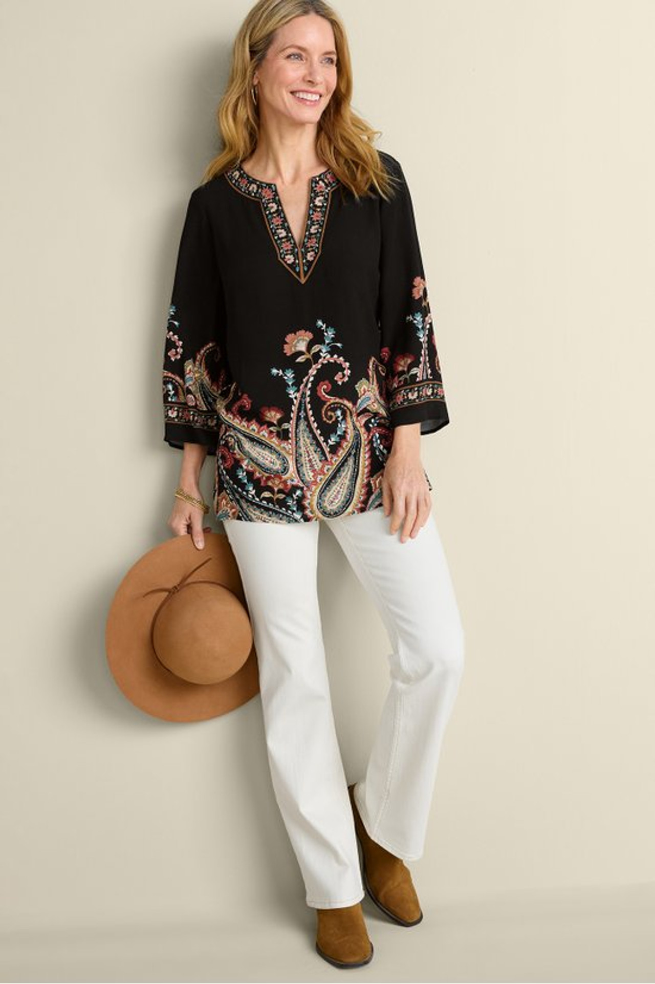 Elma 3/4 Sleeve Tunic