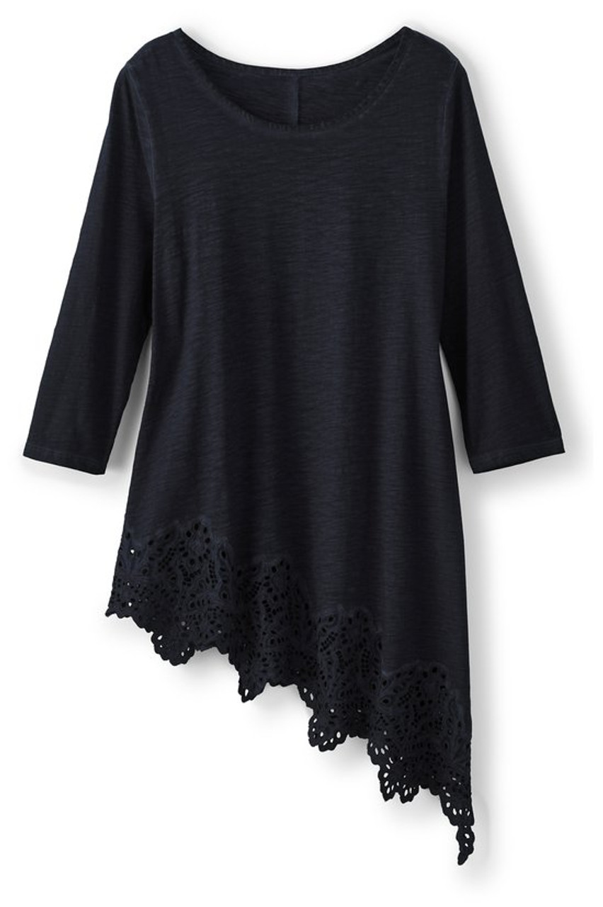 Ayesha Lace Trim Tunic