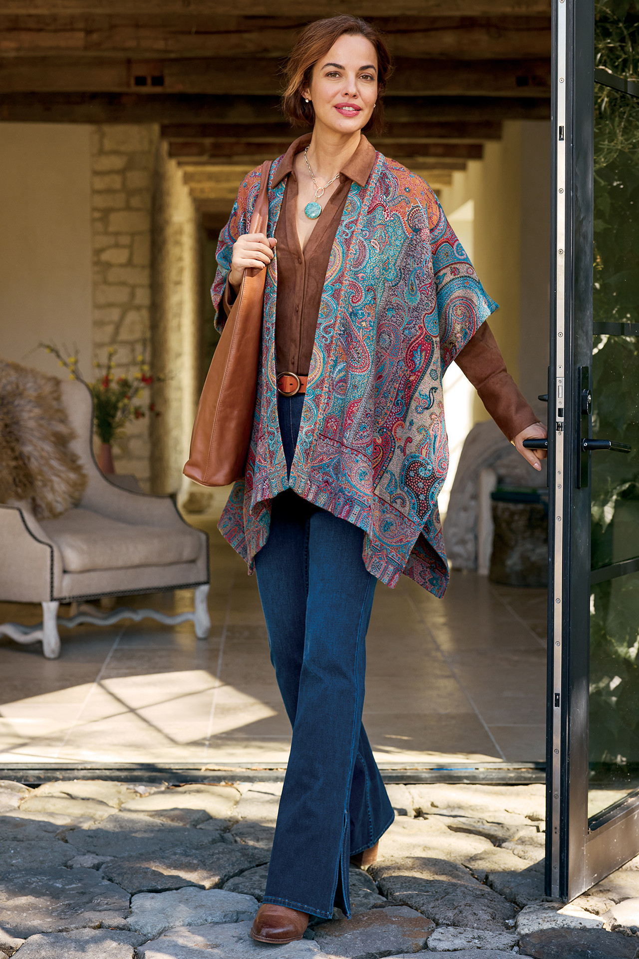 Vida Faux Suede Tunic