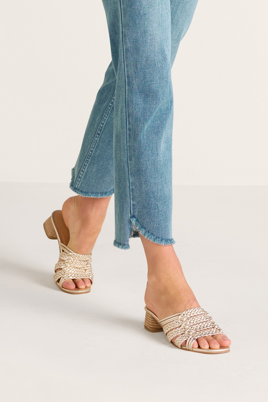 Salt + Umber Riviera Braided Slides