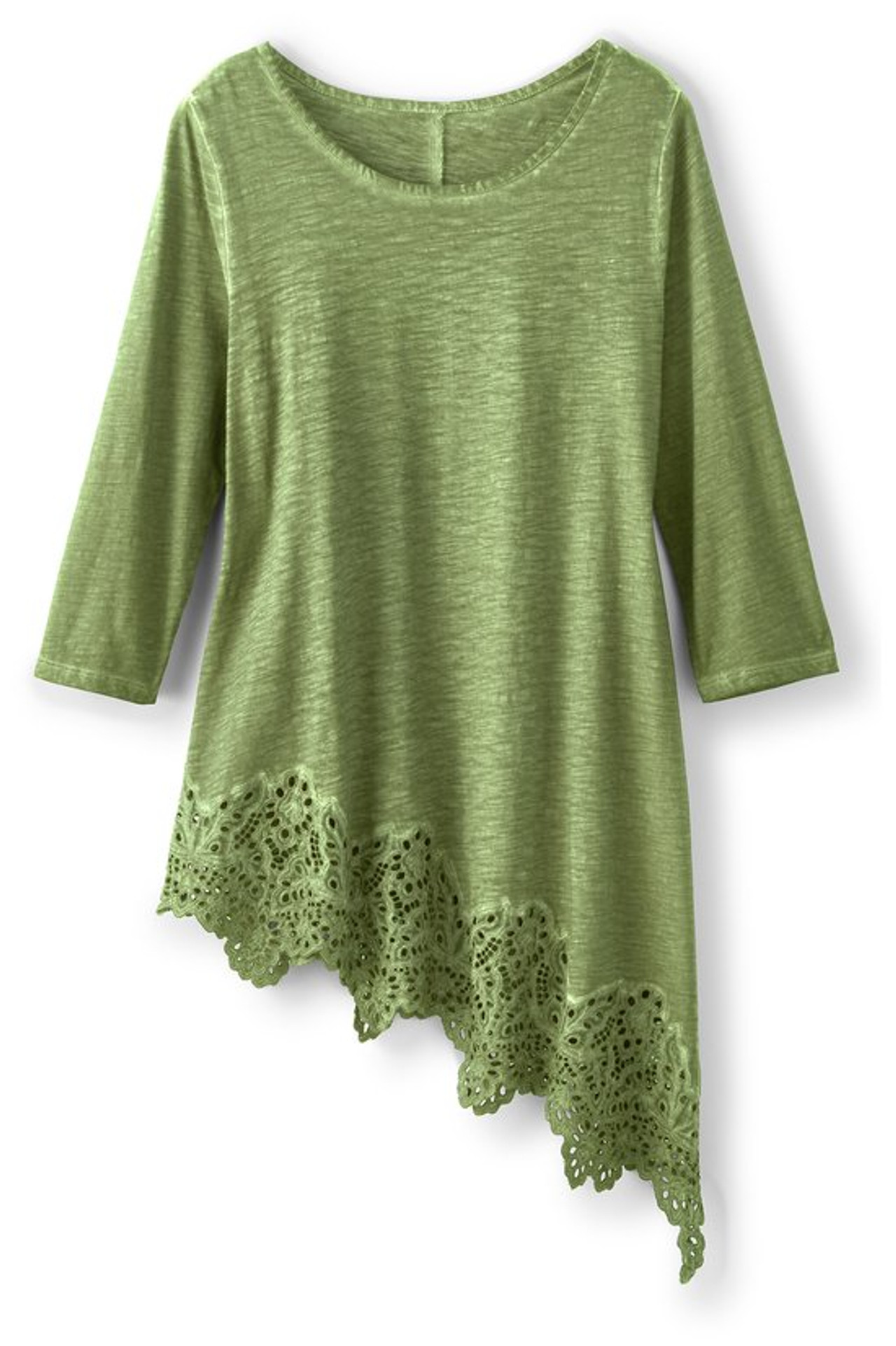 Ayesha Lace Trim Tunic