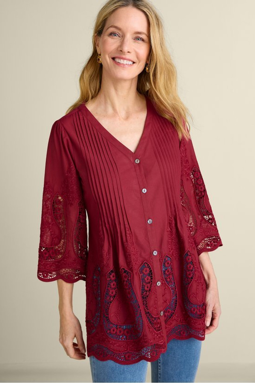 Trella Eyelet Top1203