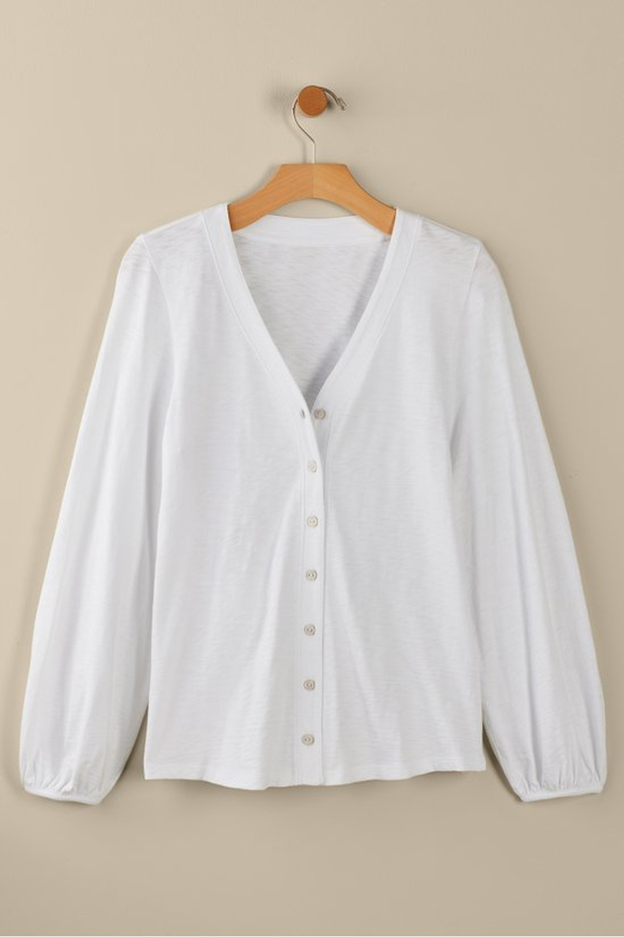 Lorna Button Front Top